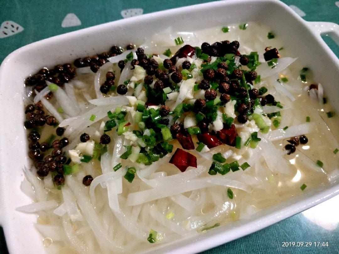 小白都能一次成功的美味水煮萝卜丝