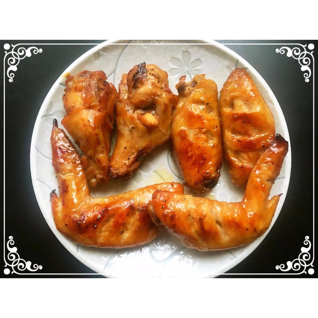 烤鸡翅（自制腌料）