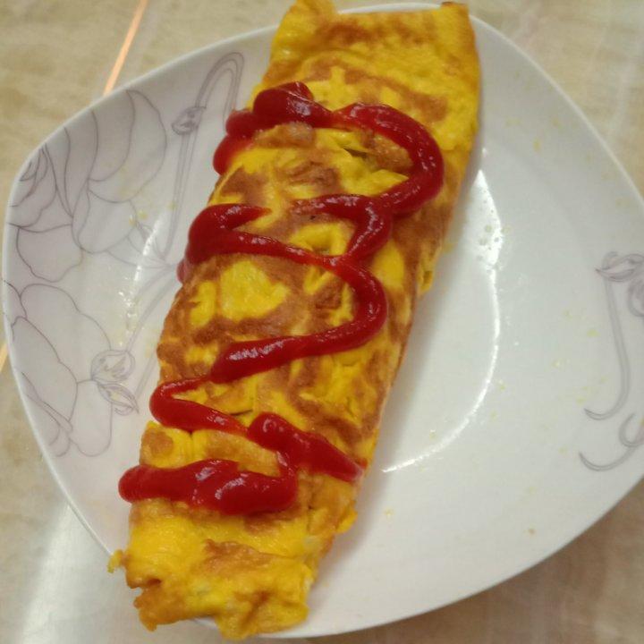 四色蛋包饭