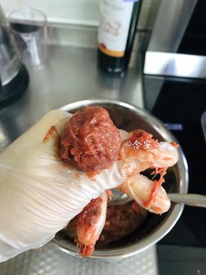 自制香菇牛肉丸的做法 步骤4