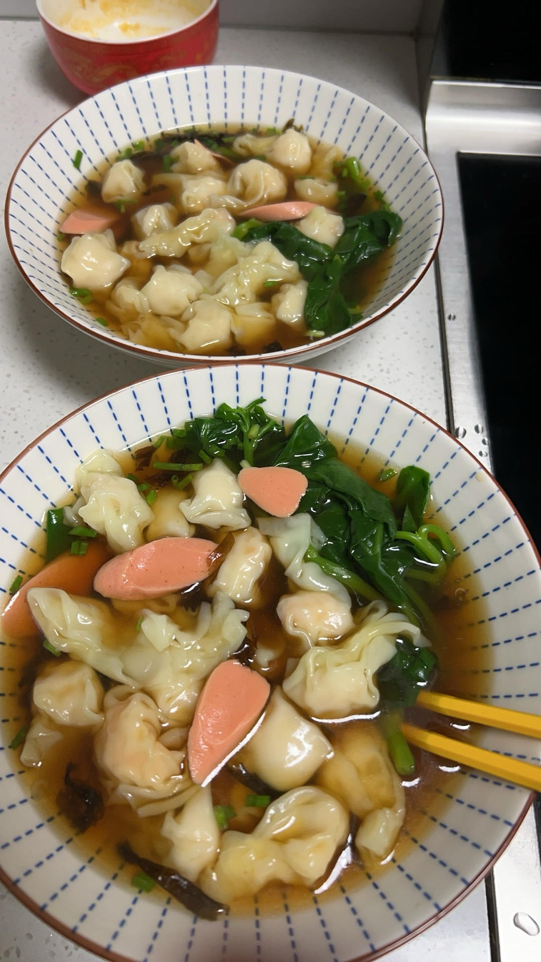 5分钟纯虾滑馄饨