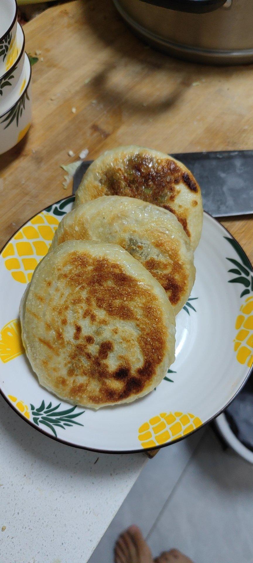 超喧软的馅饼，冷了也不会变硬，全程不用揉面