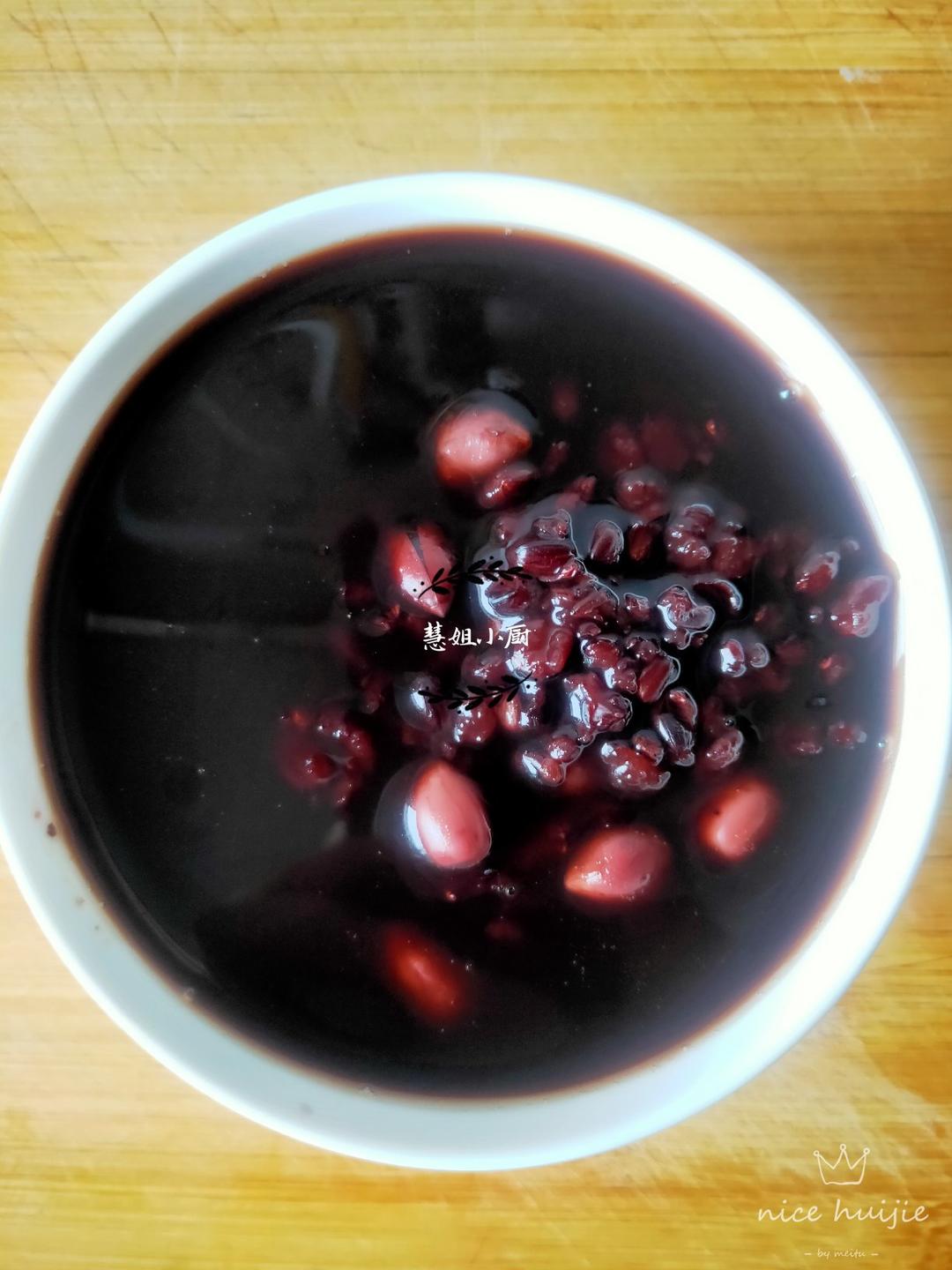 红豆黑米粥