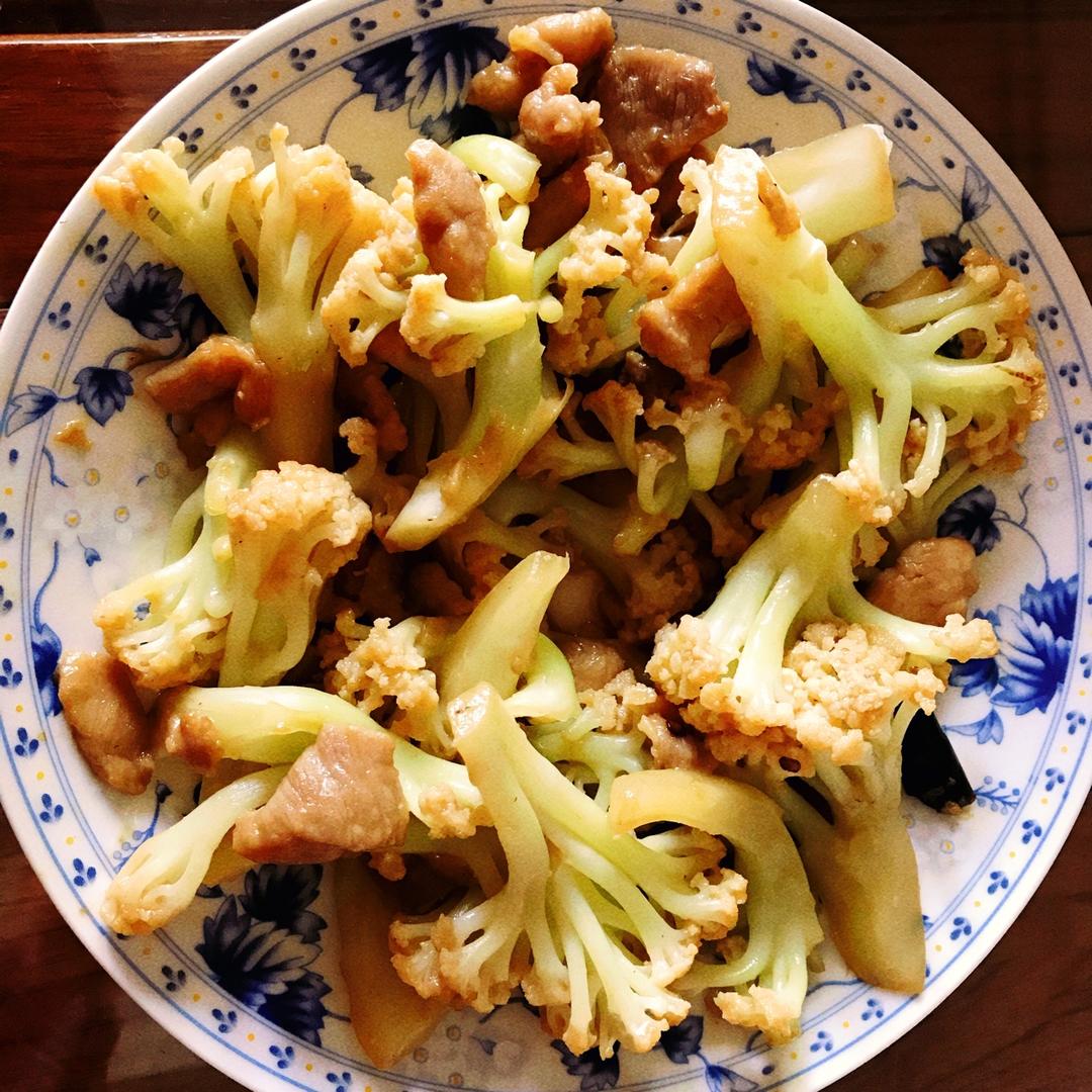不用干锅的花菜(不舔碗算我输)