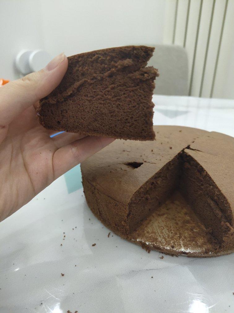 可可戚风蛋糕～8寸～百分百成功
