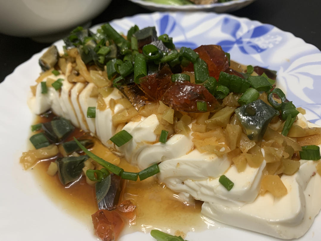【最佳CP～】凉拌皮蛋豆腐✨