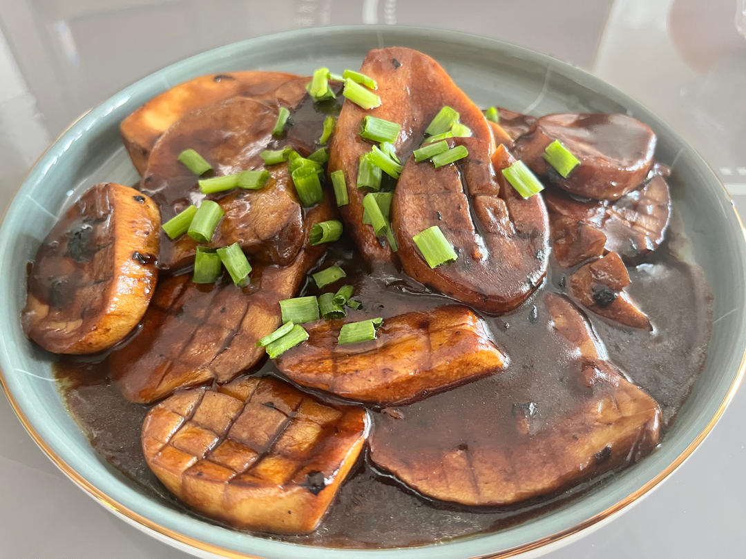 🌈✨超简单的【酱汁杏鲍菇】比肉还好吃😋