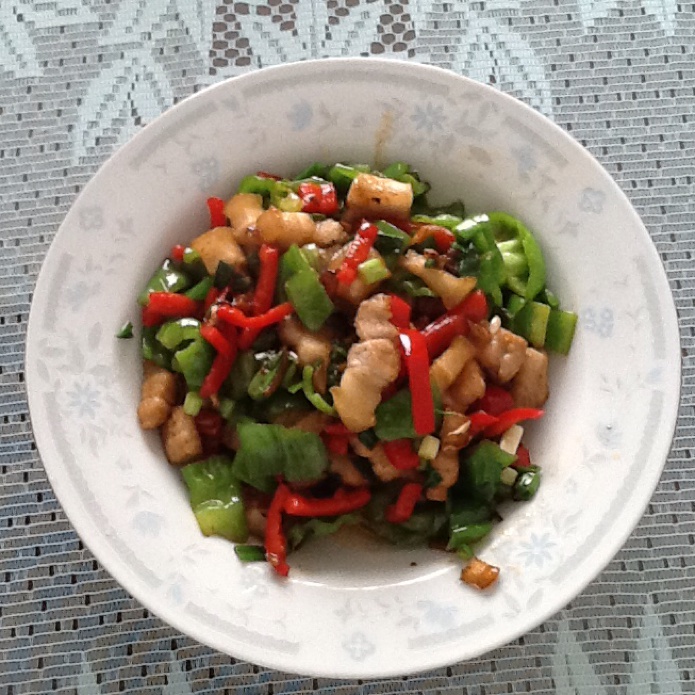 青椒炒肉