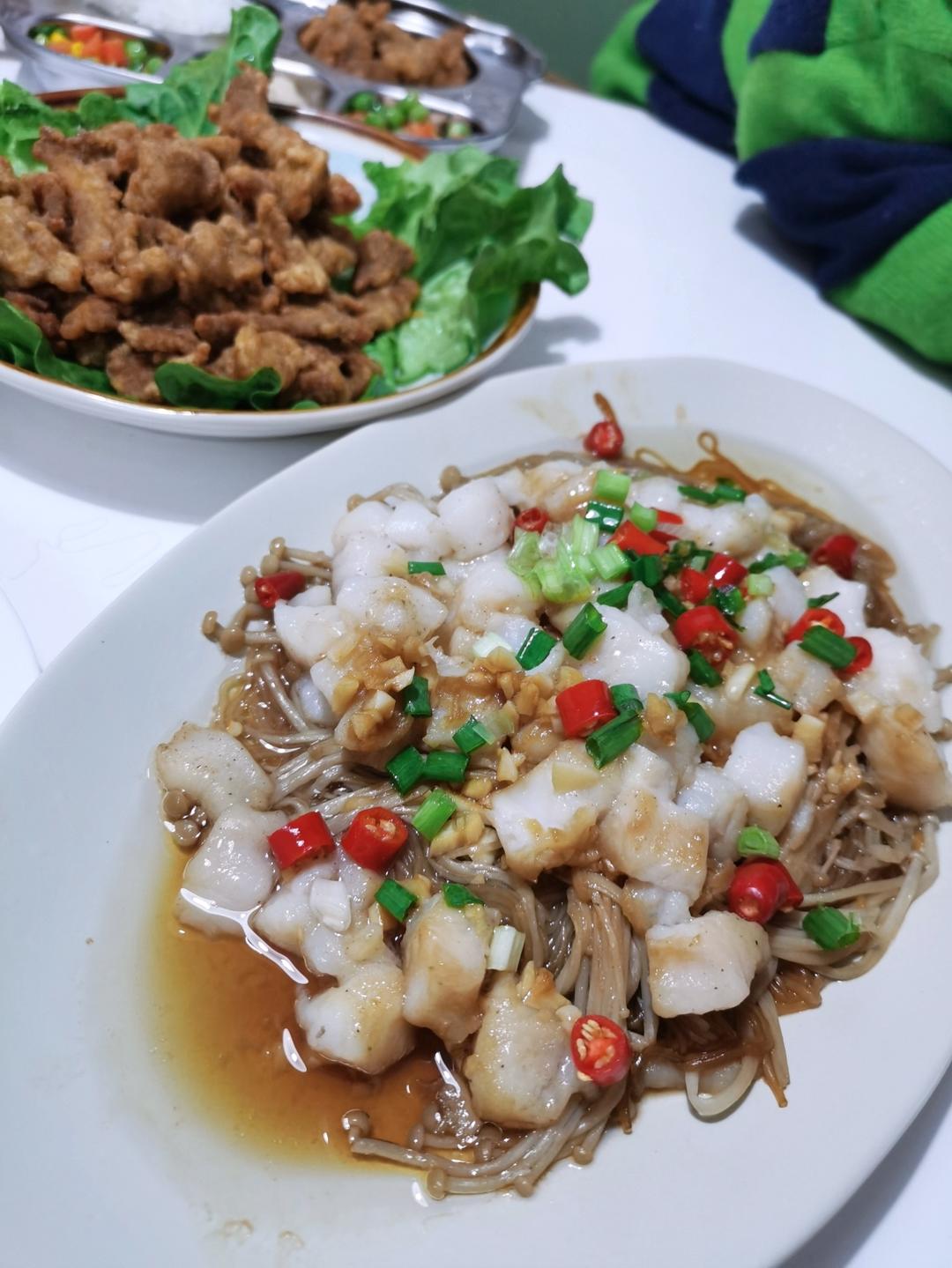 🔥吃不胖❗️蒜蓉粉丝龙利鱼❗️