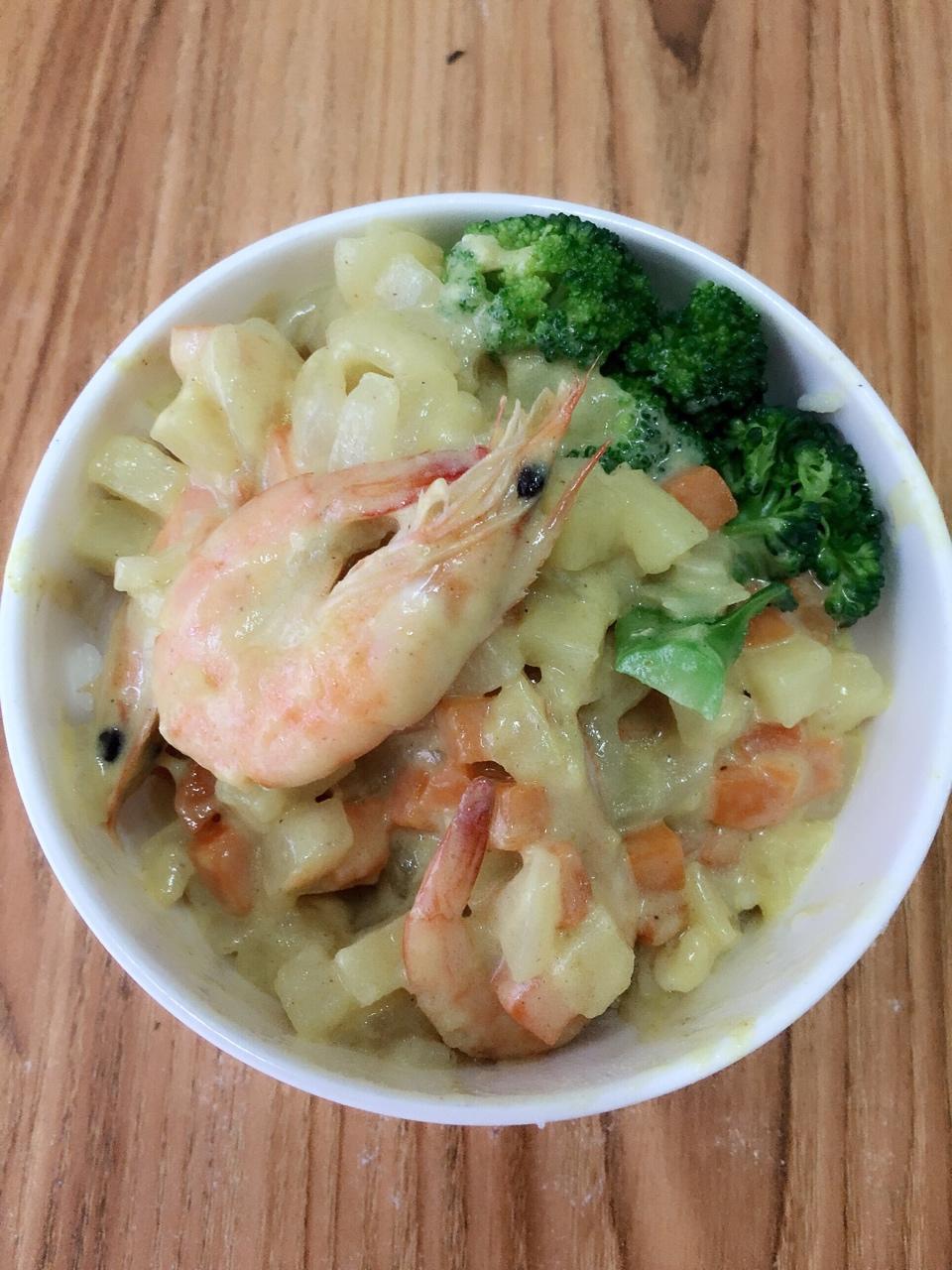 做餐厅级别葡式咖喱虾的秘诀