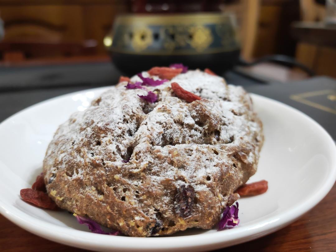 全麦燕麦坚果欧包（免揉）