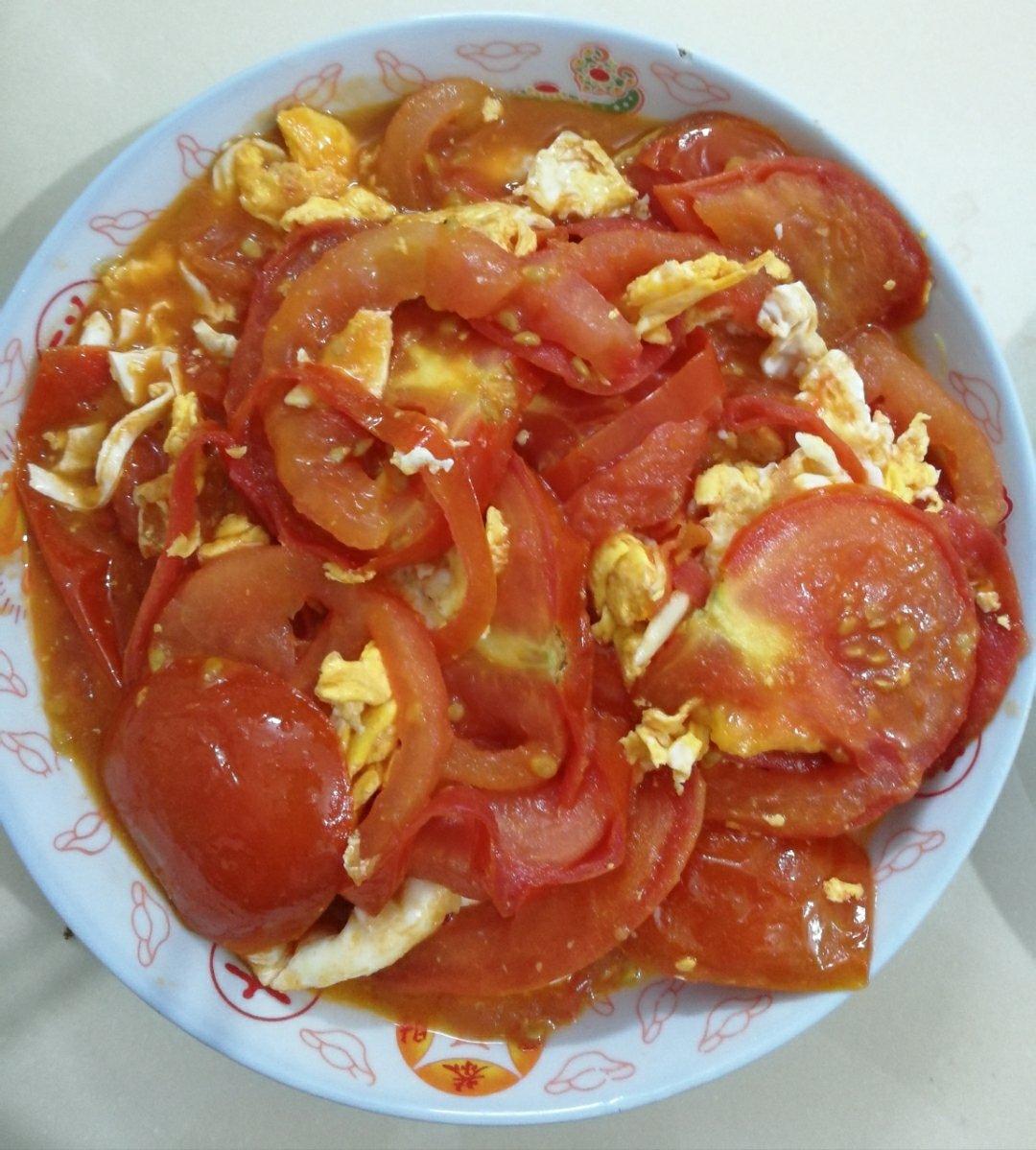 西红柿炒鸡蛋