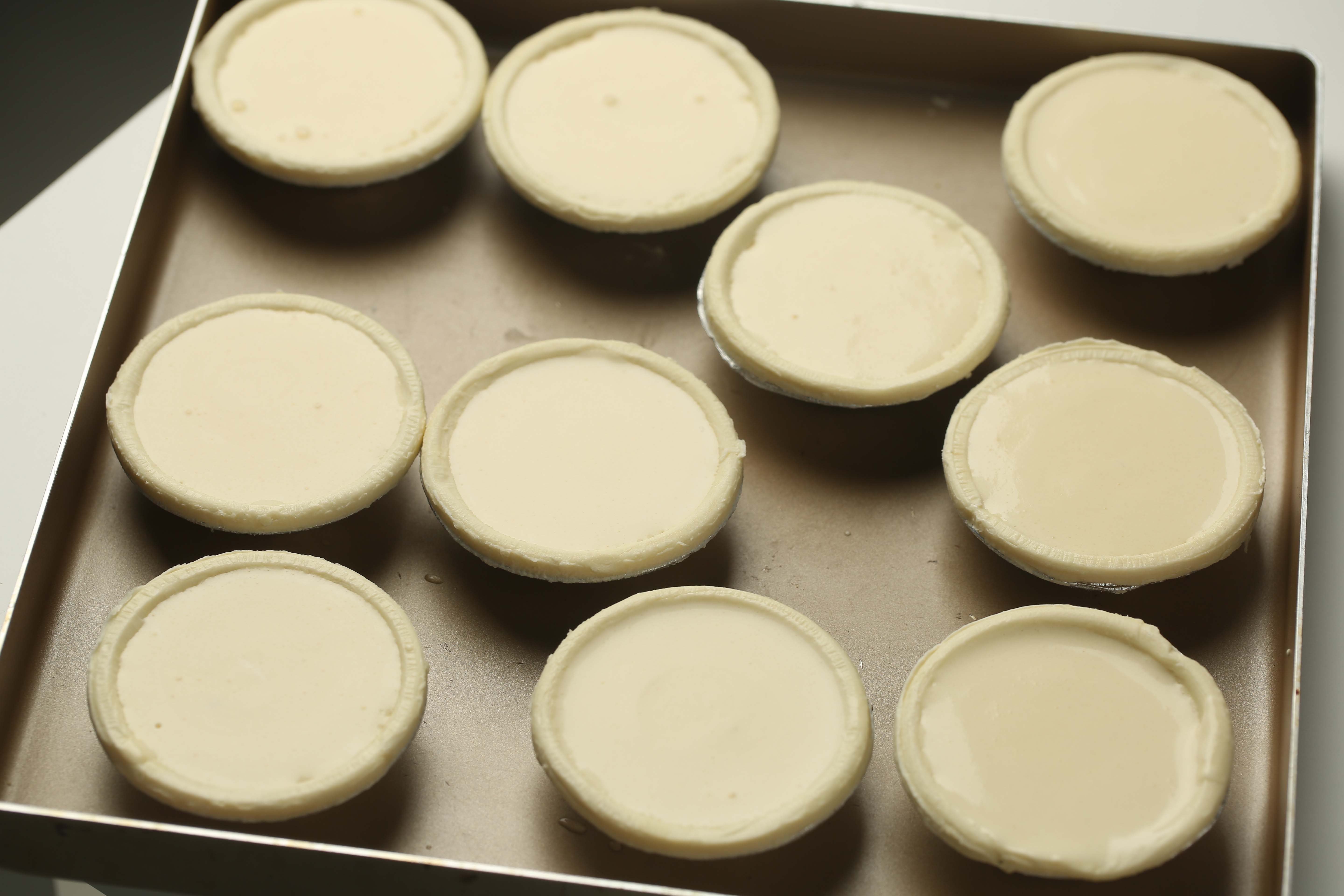 豆乳奶盖小丸子蛋挞｜附豆乳卡士达酱做法的做法 步骤4