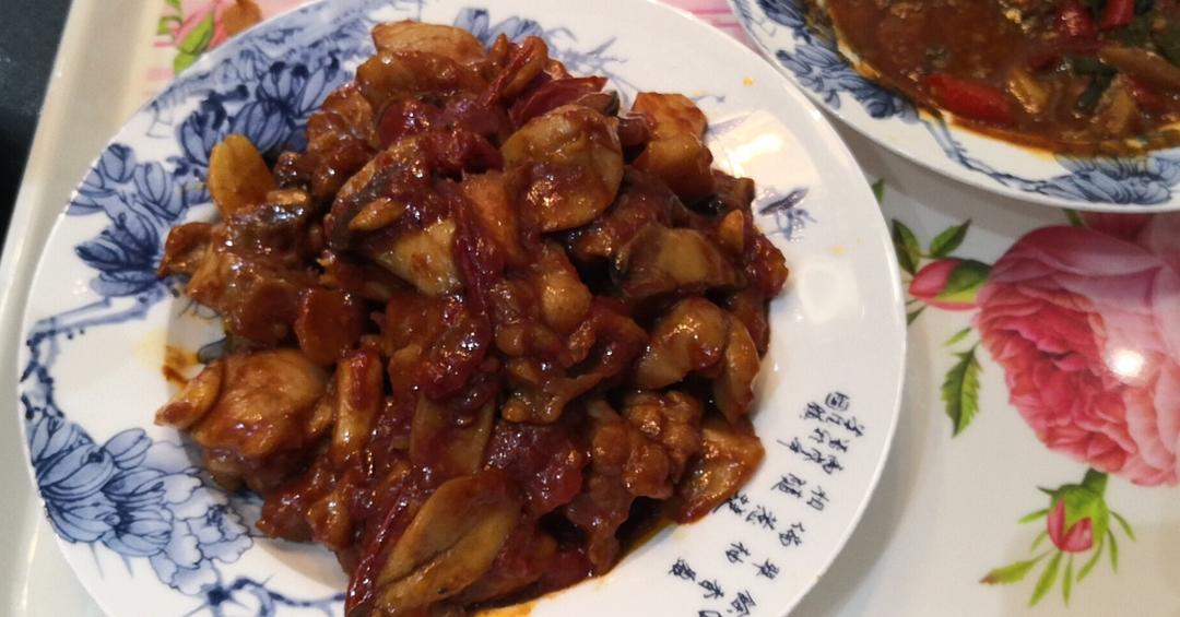 番茄油焖鸡