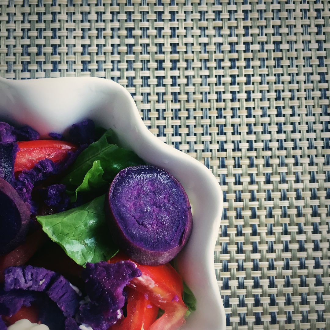 紫薯番茄生菜沙拉