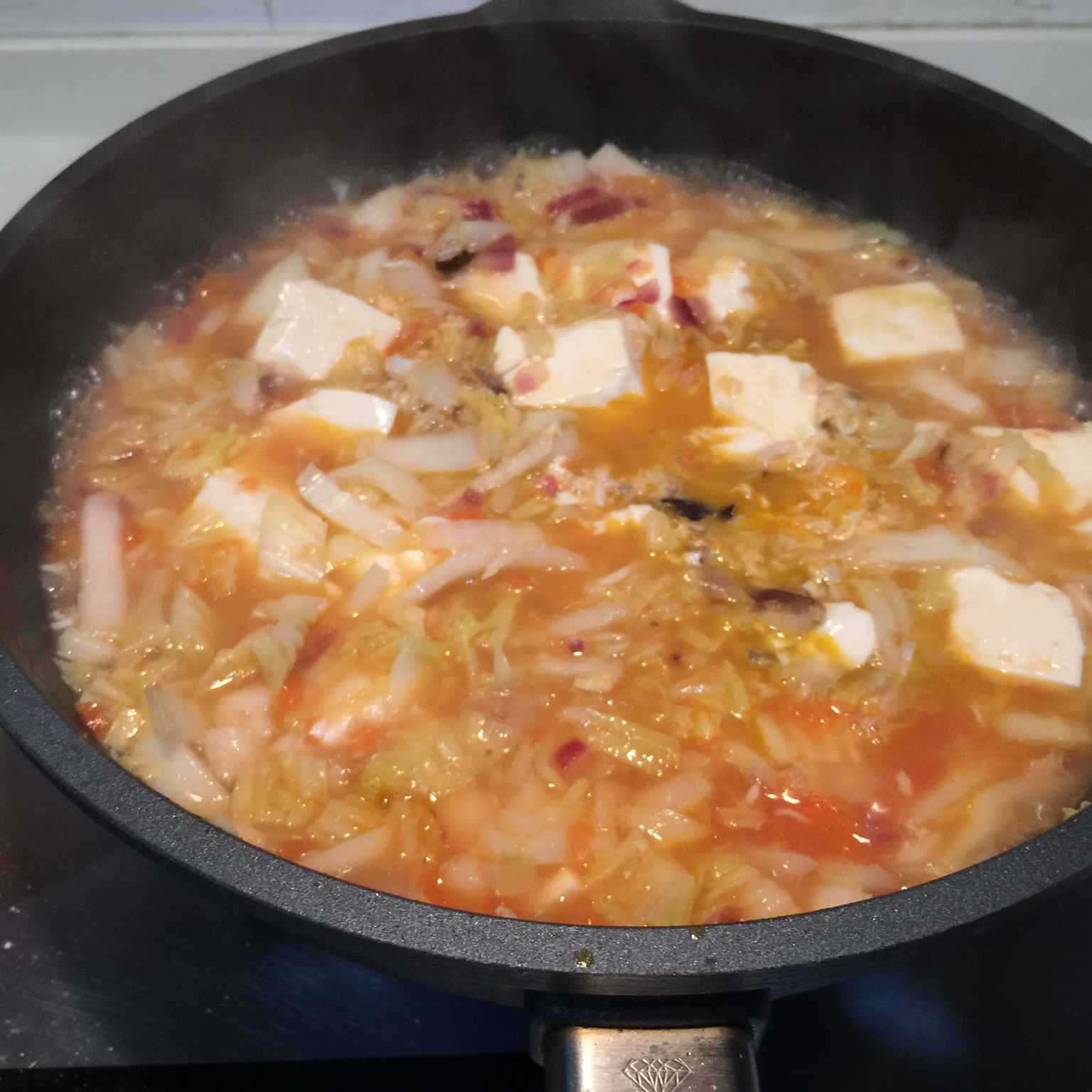 蟹粉芋头豆腐羹