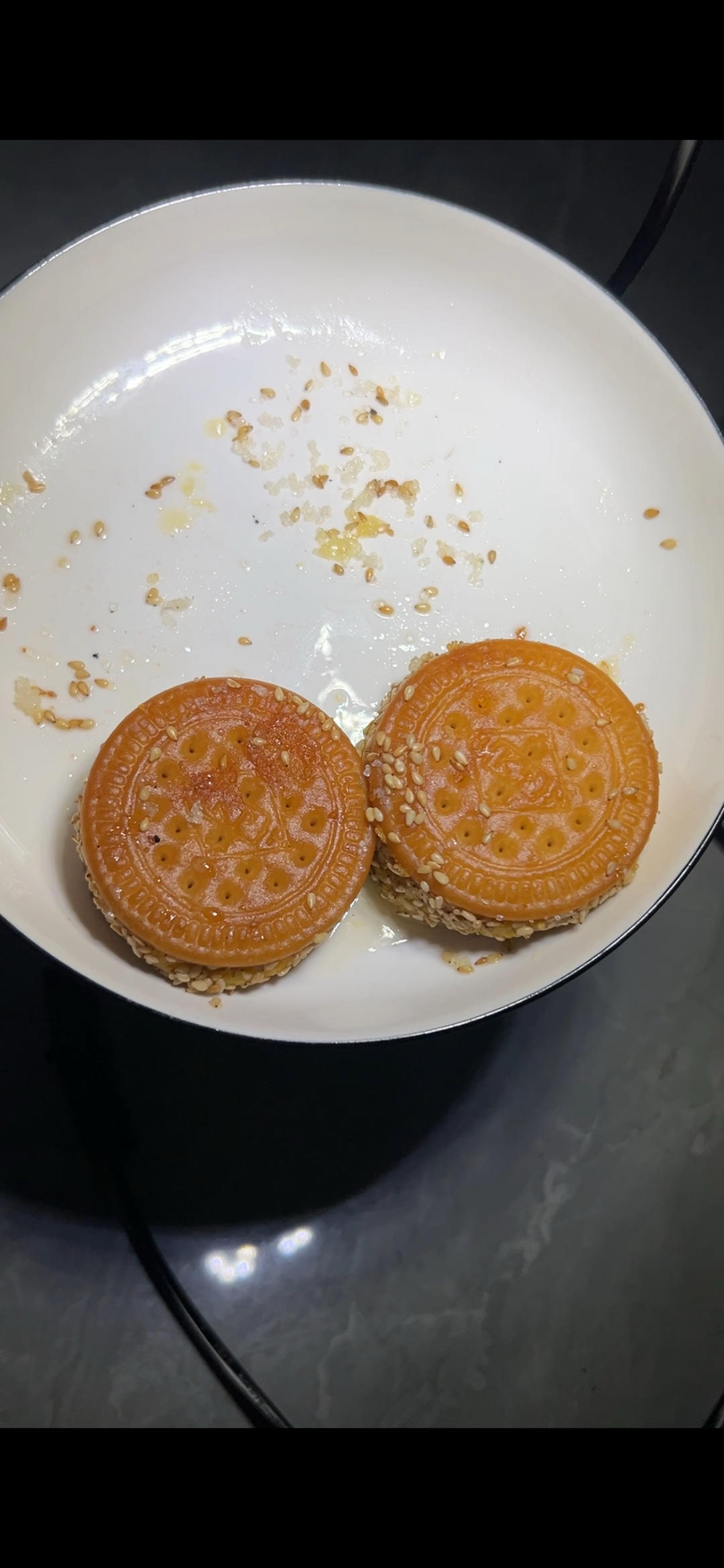 🔥空气炸锅食谱❗️·不用油炸的南瓜饼