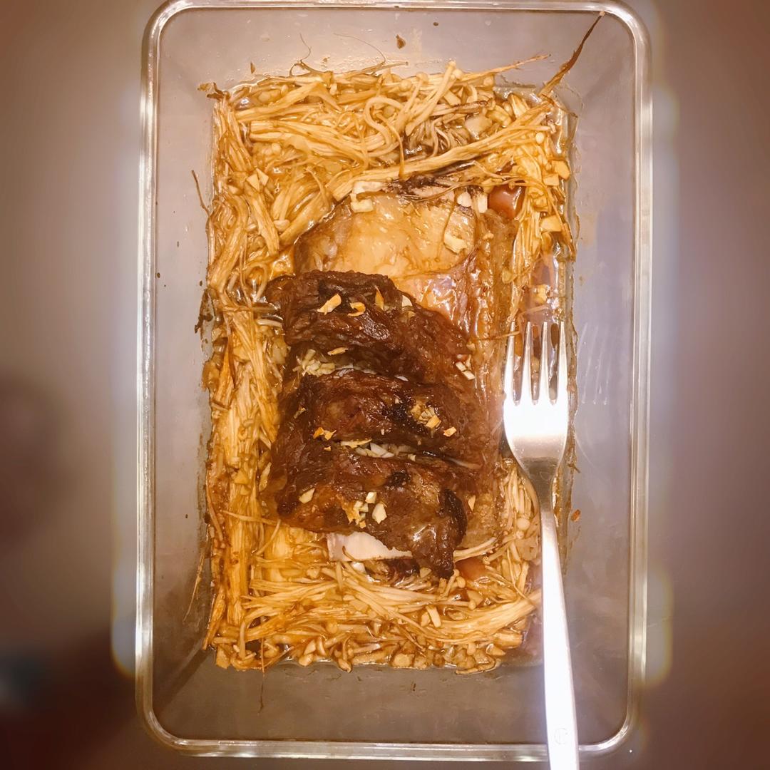 （烤箱）烤牛排骨oven backed BBQ beef ribs