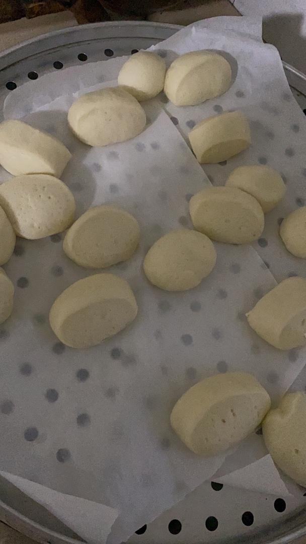 一发奶香小馒头，口感特别好！