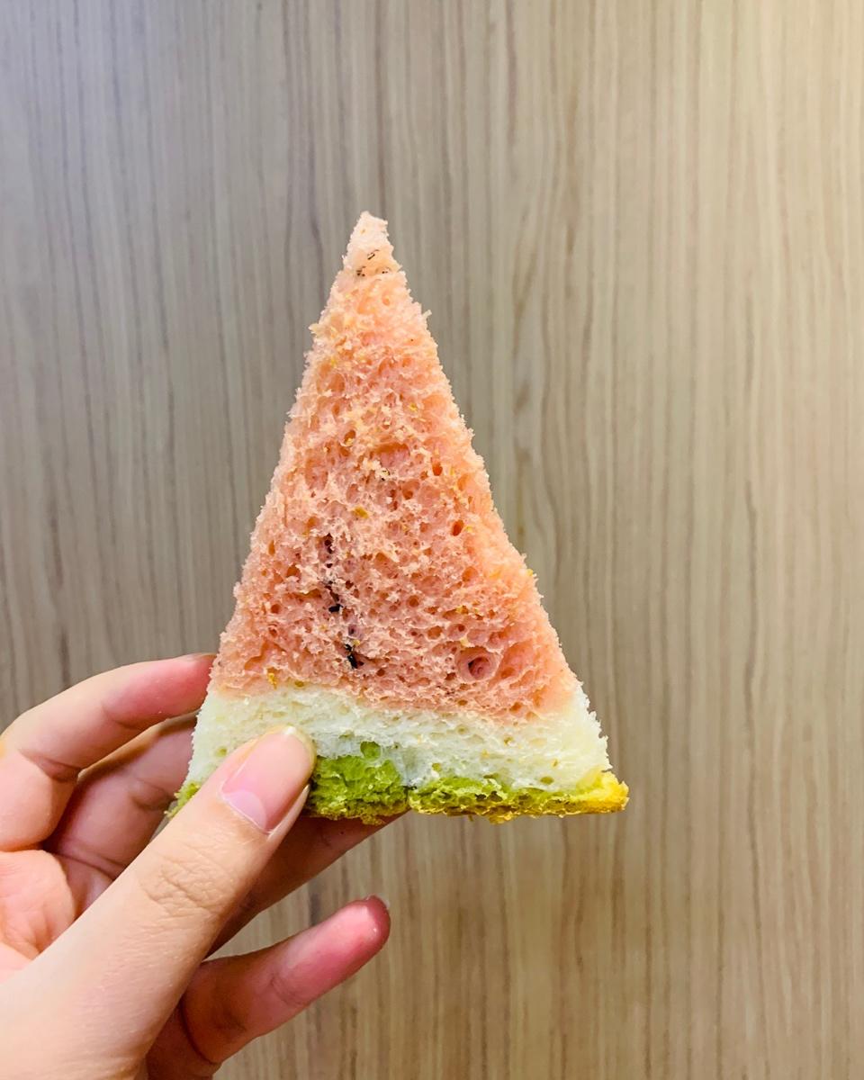 很像西瓜的西瓜吐司（波兰种）