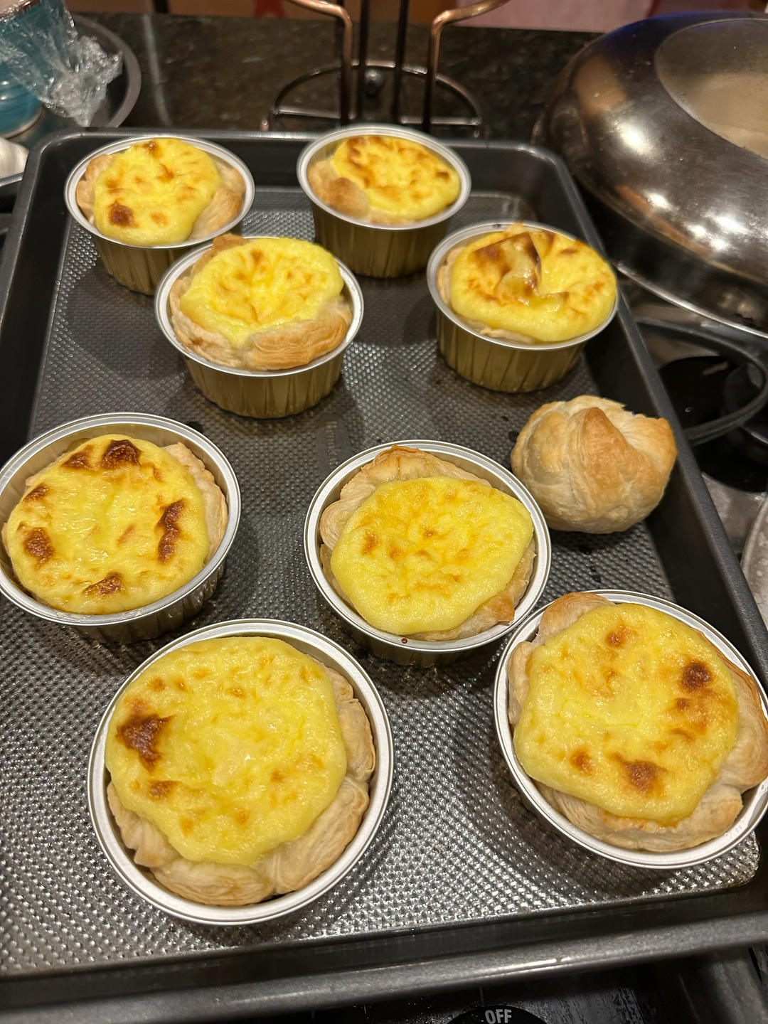 超嫩滑的葡式蛋挞(全蛋版)新手友好『秒杀KFC』