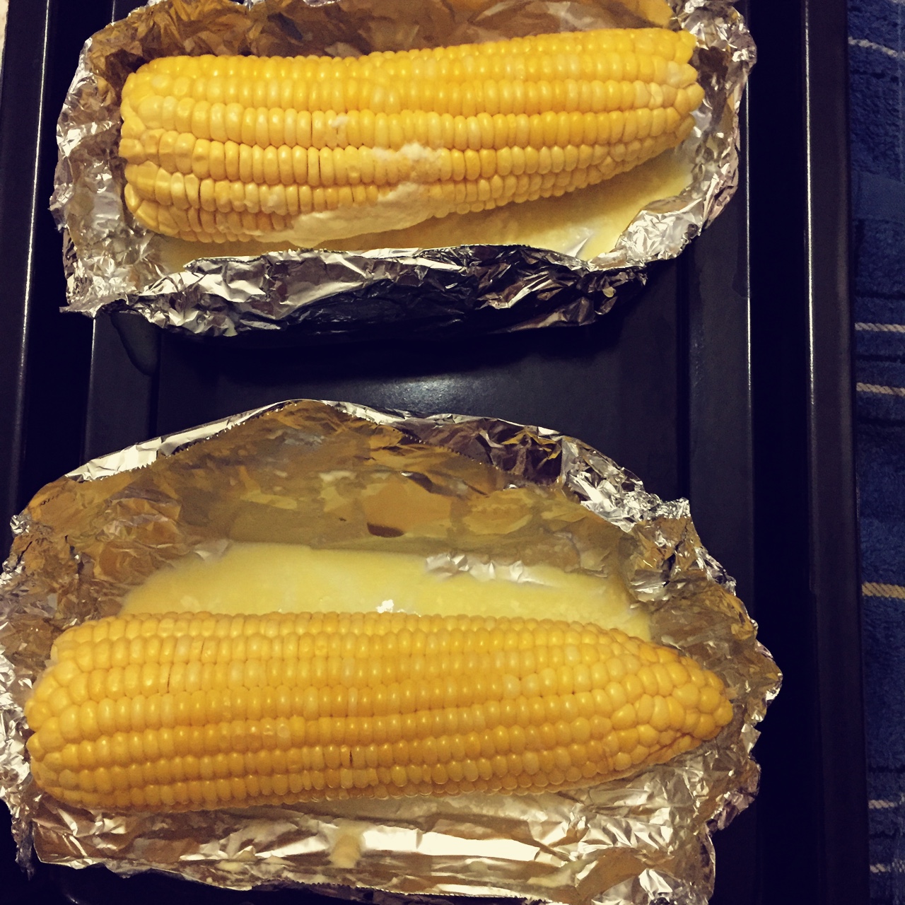 melody-167做的黄油烤玉米