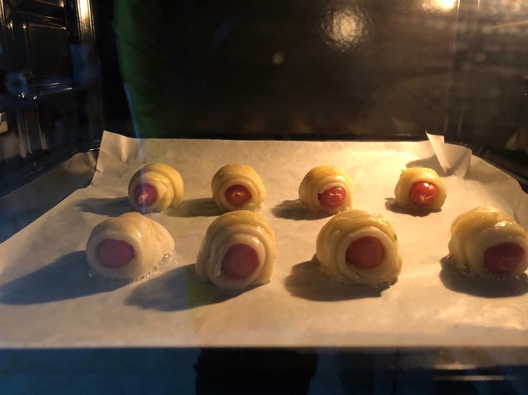 手抓饼小可颂【北鼎烤箱食谱】