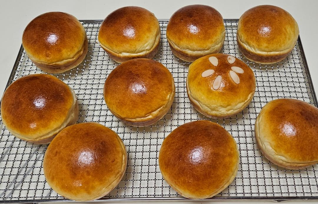 降温友好，烫种基础面团---三种口味奶酪包，香芋、奶盐和奥利奥