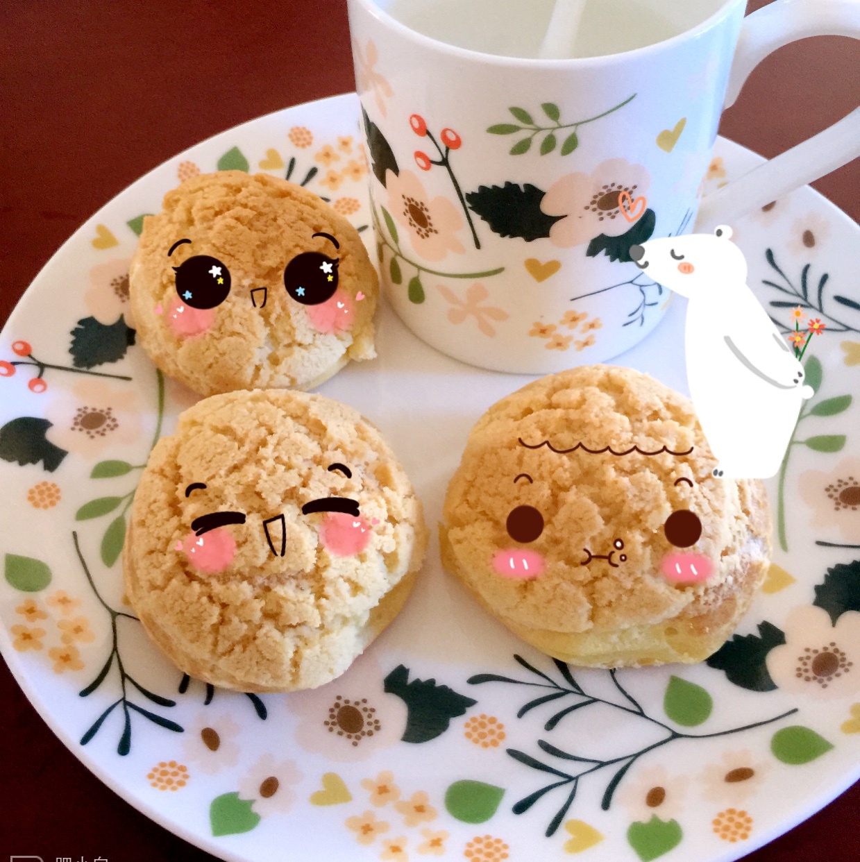 十分美味的酥皮泡芙