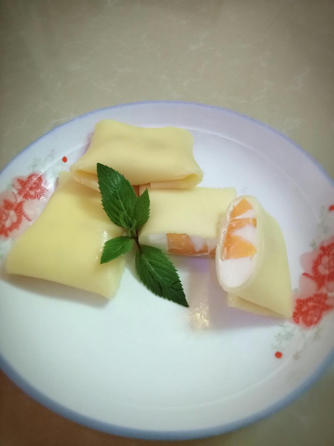 芒果班戟（满记甜品配方）