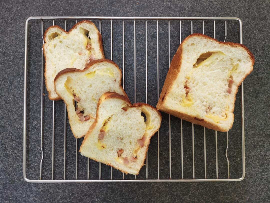 双重芝士早餐吐司