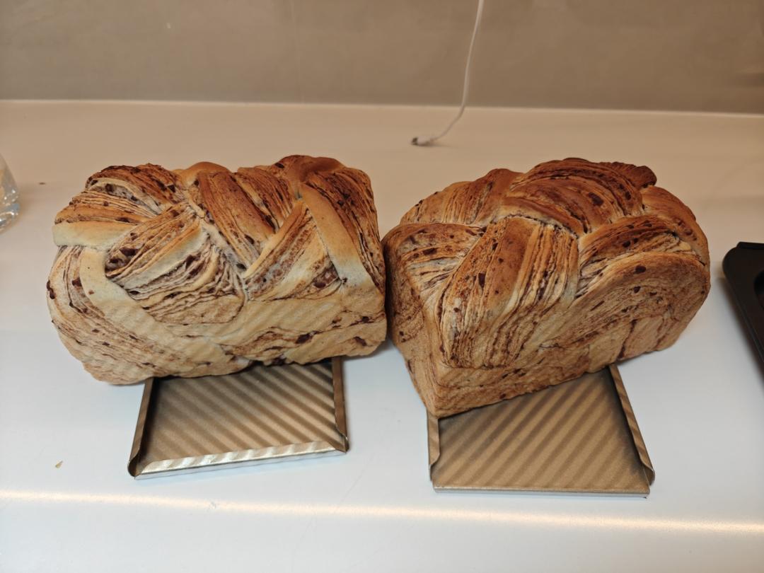 豆沙大理石吐司