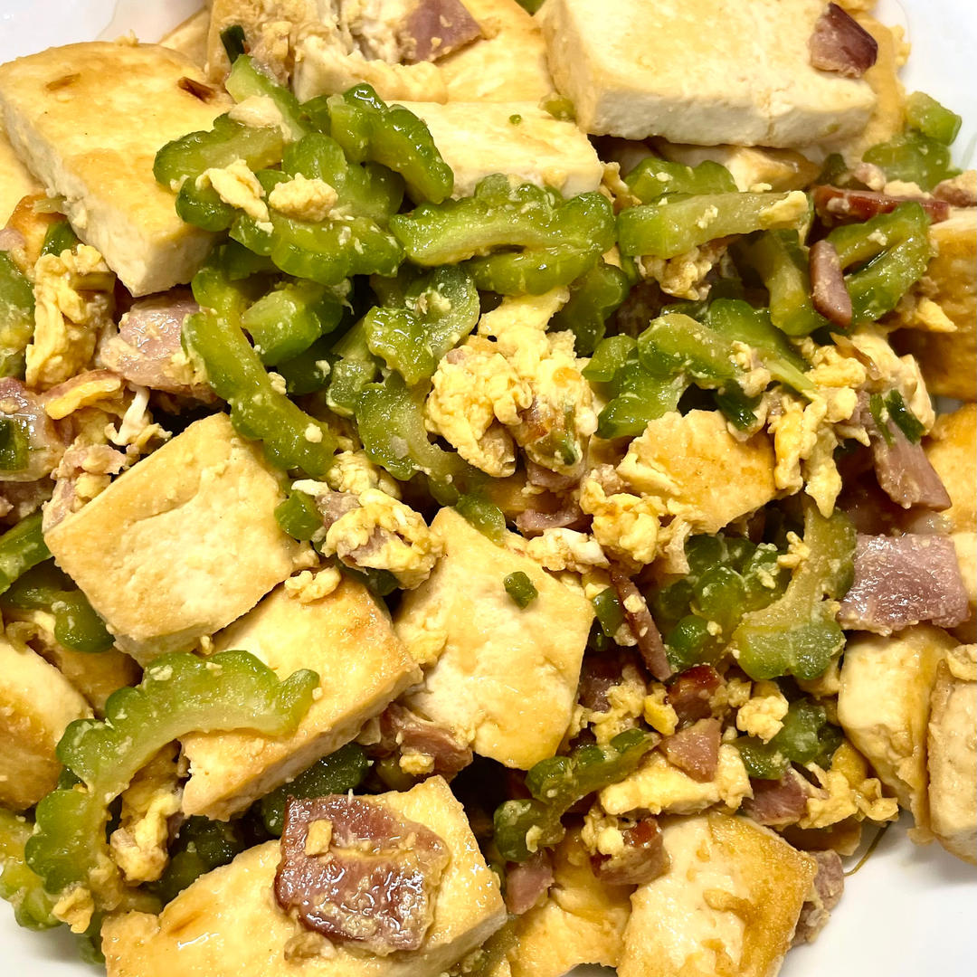 冲绳风 苦瓜混炒