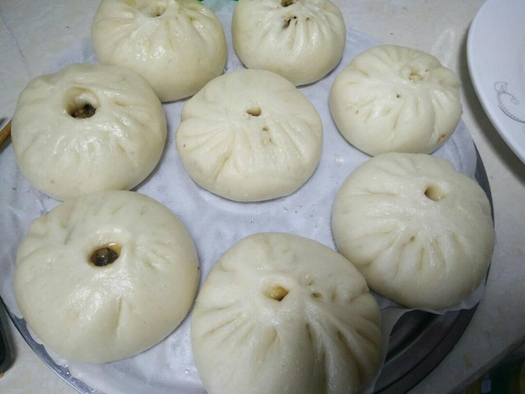 手工包子（肚脐包）