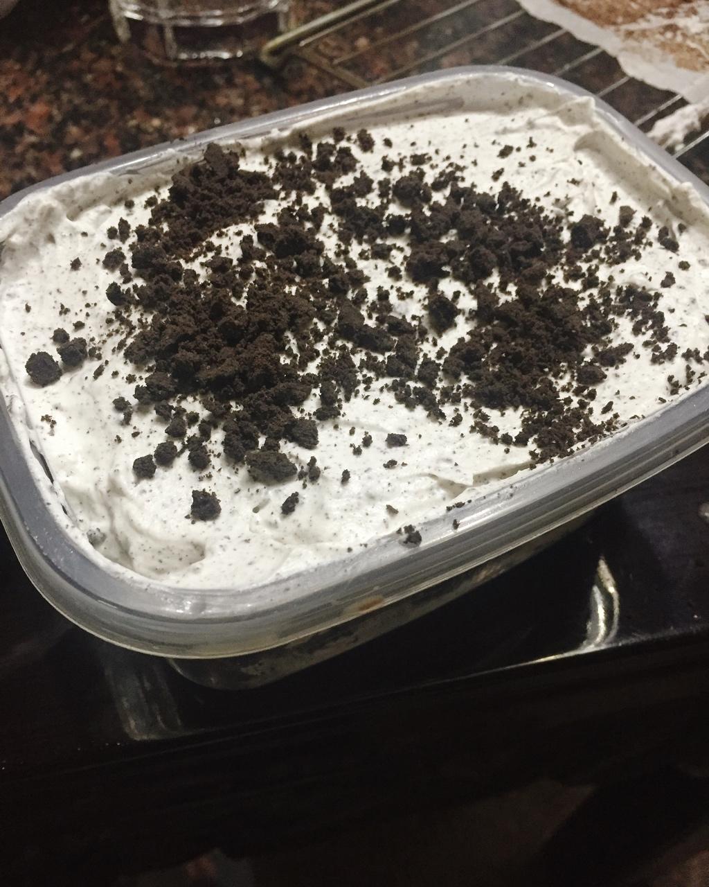 好吃到流泪的奥利奥咸奶油盒子蛋糕