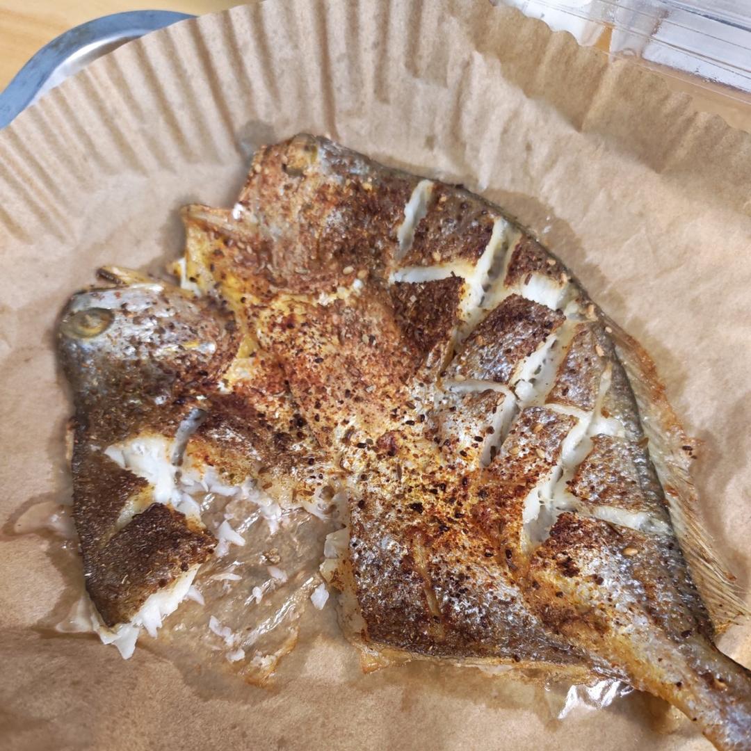 🔥烧烤摊风味烤鱼｜空气炸锅轻松复刻