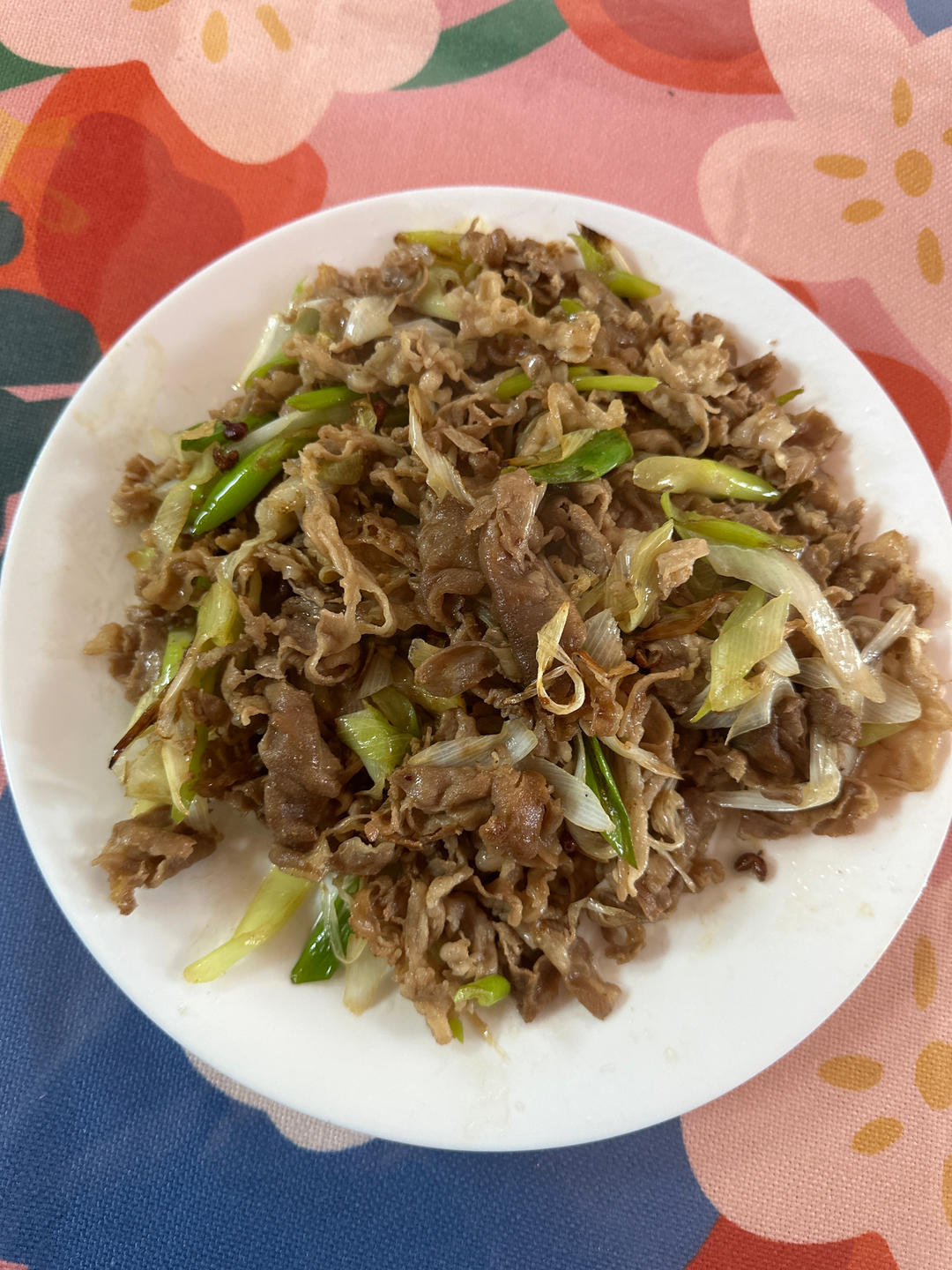 炒了20多年的葱爆羊肉