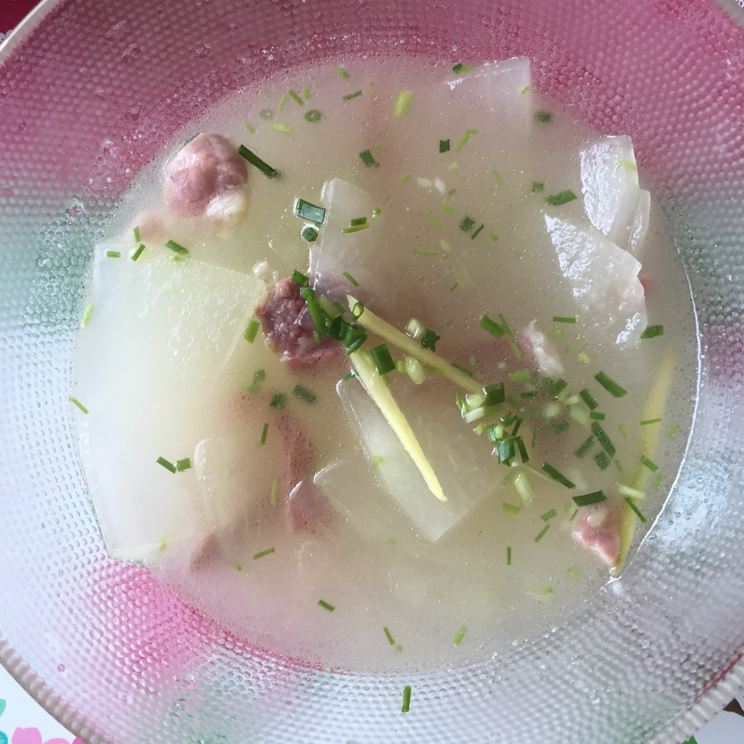 咸肉冬瓜汤
