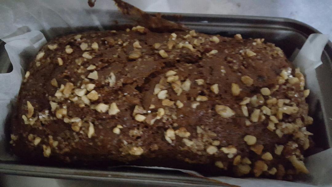 香蕉核桃磅蛋糕 Banana & Walnut Pound Cake