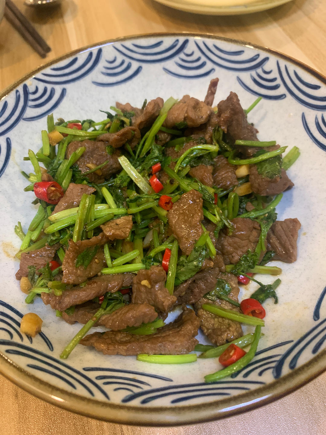 香菜牛肉