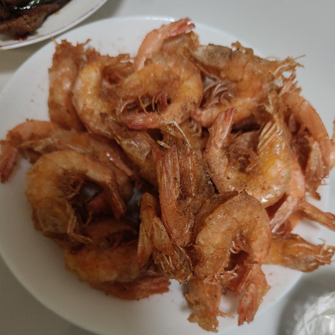 绝对不能错过！好吃到舔盘的椒盐大虾🦐