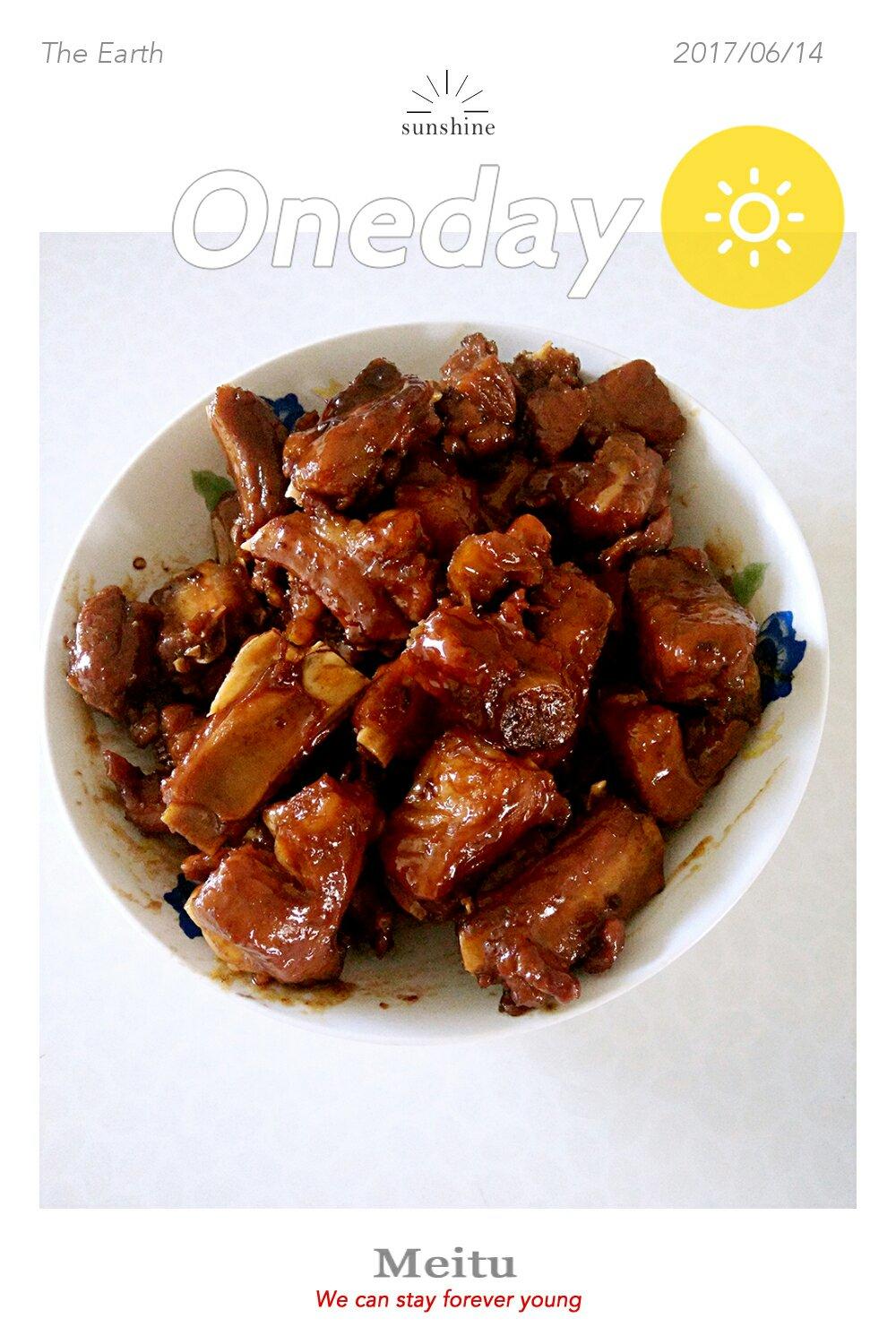 懒人版糖醋排骨