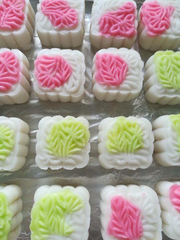 彩虹🌈冰皮月饼 （预拌粉