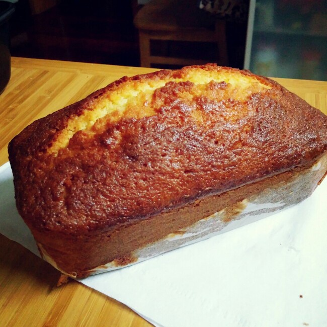 井里鱼做的橙香磅蛋糕