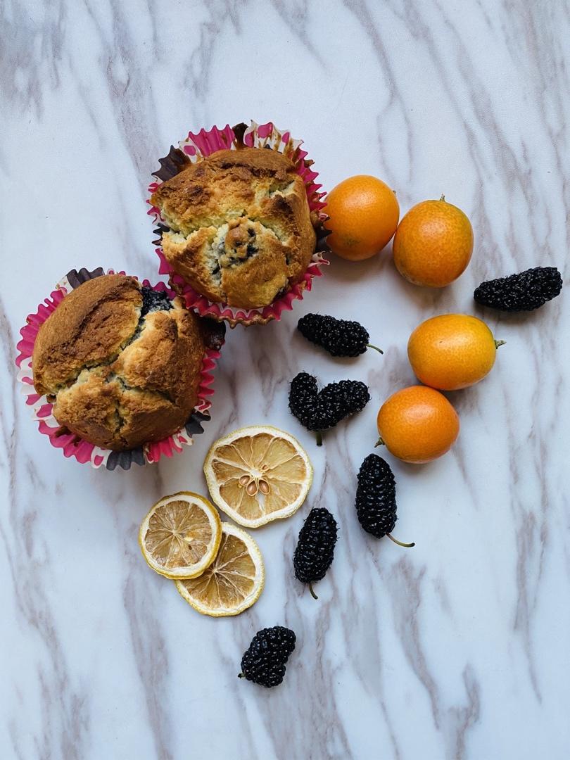 全麦蓝莓桑葚玛芬