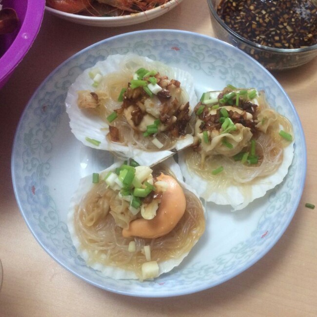 黄金蒜茸扇贝粉丝