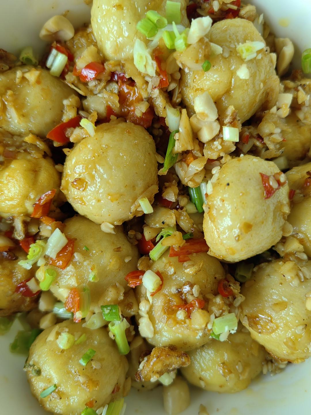 懒人必会的炸鱼丸