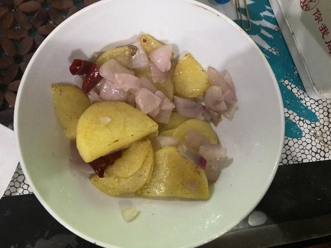 孜然洋葱土豆片