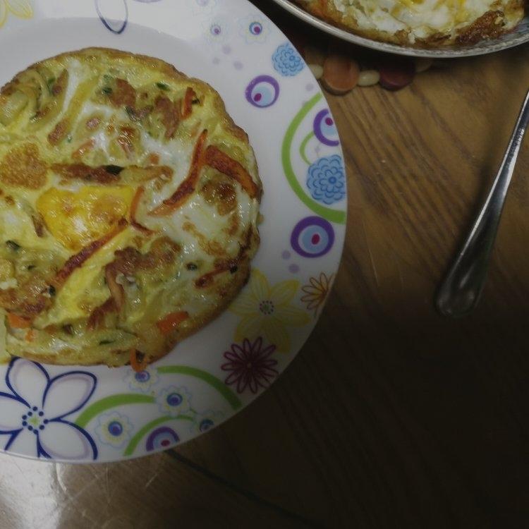 早餐饼(土豆丝饼、土豆丝鸡蛋饼)