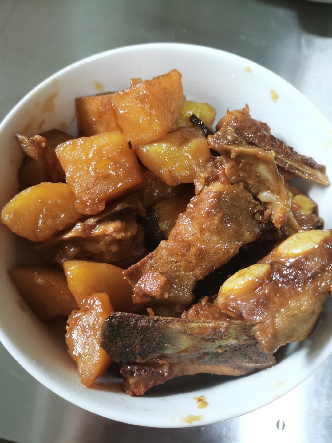 🔥巨好吃的红烧排骨炖土豆❗️懒人版轻松做拿手菜